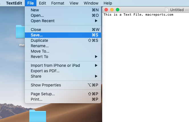 mac notepad for txt files
