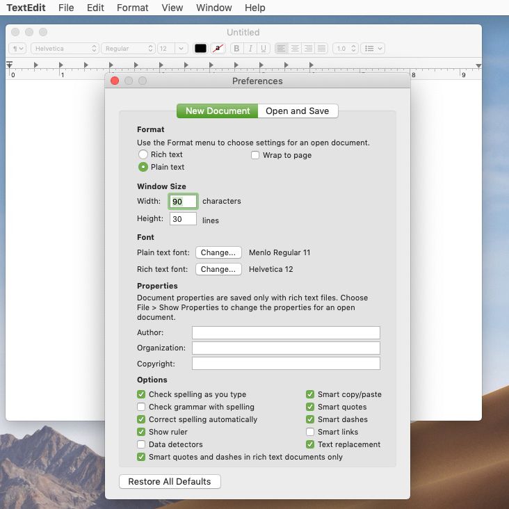 mac notepad for txt files